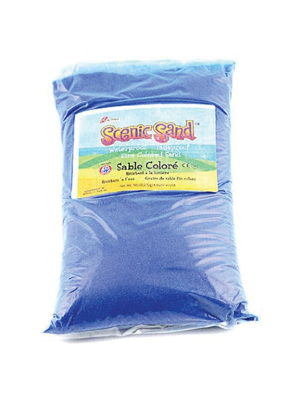 ACTIVA Scenic Sand - Perfect for Colorful Sand Paintings, Sand Mosaics, Sand Art Projects, etc.
